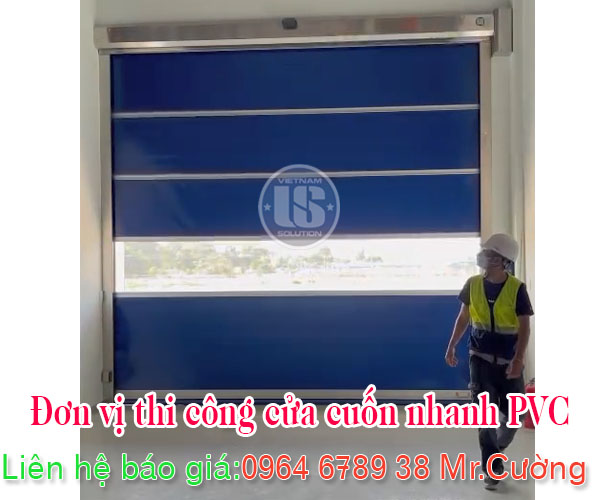 Cửa cuốn nhanh PVC